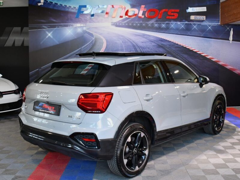 Audi Q2 Design Luxe 35 TFSI 150 S-Tronic GPS Virtual TO Caméra Régulateur Drive LED Hayon Pré Sense JA 18