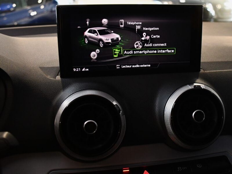 Audi Q2 Advanced 35 TFSI 150 S-Tronic GPS Virtual Pré Sense Hayon Induction Caméra Cuir JA 17 Garantie Constructeur 12/2026 ou 100.000 km