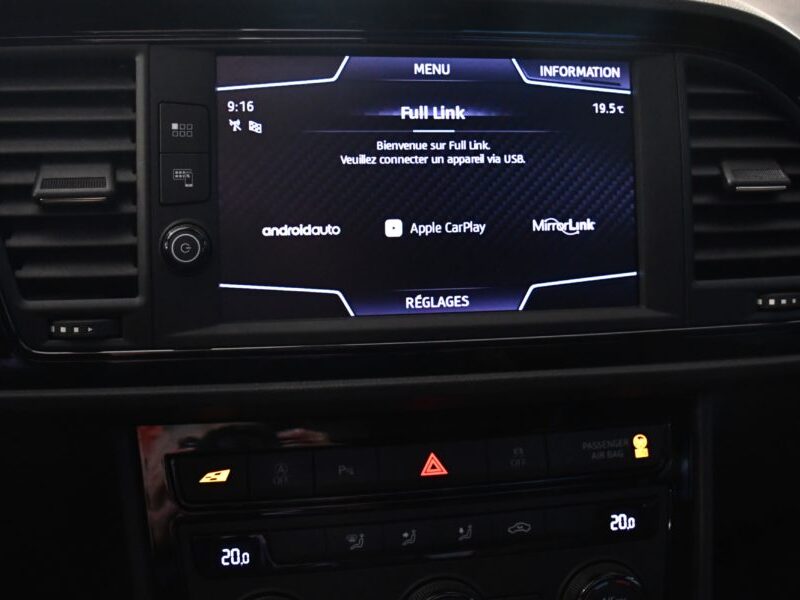 Séat Léon ST Cupra 2.0 TSI 300 4Drive DSG Virtual ACC DCC Caméra Front Lane Caméra Full Linck TO Beats JA 19